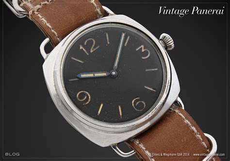 vintage panerai kampfschwimmer|The PANERAI Ref. 3646 feat. ROLEX German WW2 .